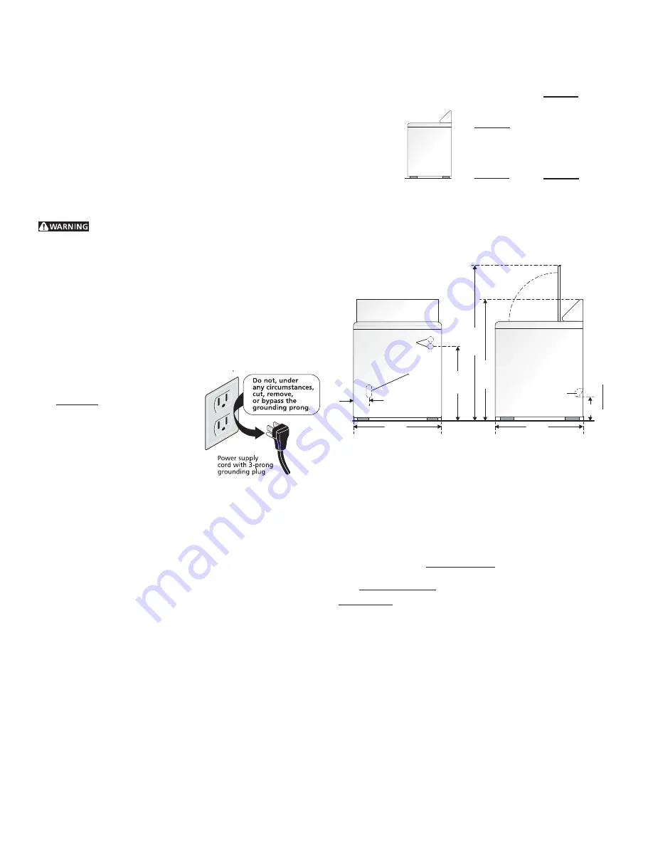 Frigidaire GLWS1749AS5 Скачать руководство пользователя страница 2