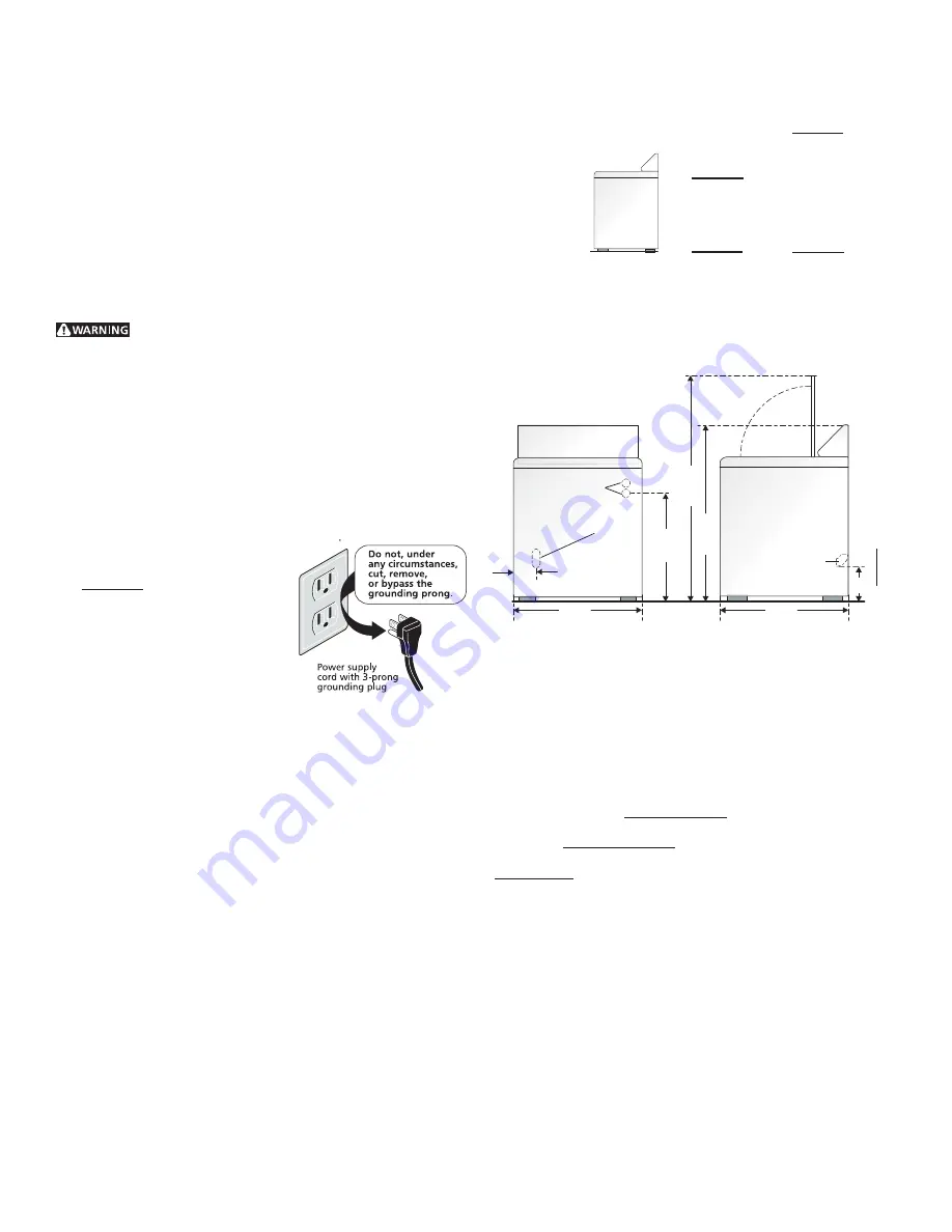 Frigidaire GLWS1749FS1 Installation Instructions Manual Download Page 2