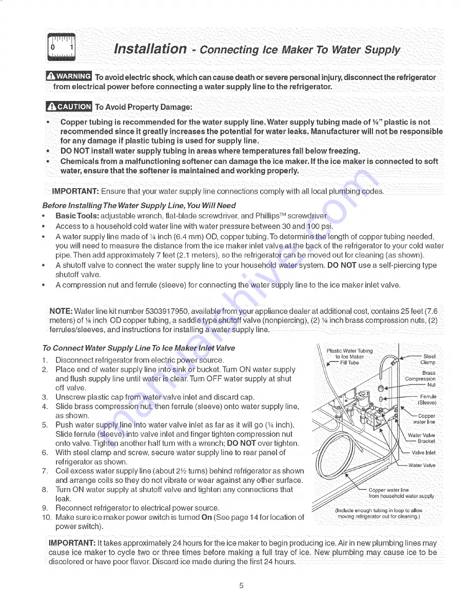 Frigidaire LECR23EFE1 Скачать руководство пользователя страница 5