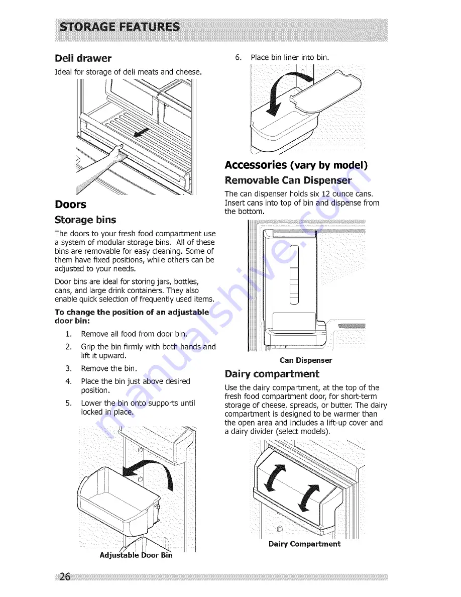 Frigidaire LGUB2642LE9 Use & Care Manual Download Page 26