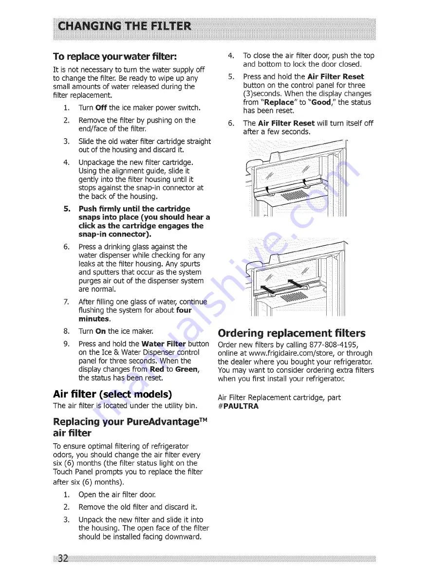 Frigidaire LGUB2642LE9 Скачать руководство пользователя страница 32