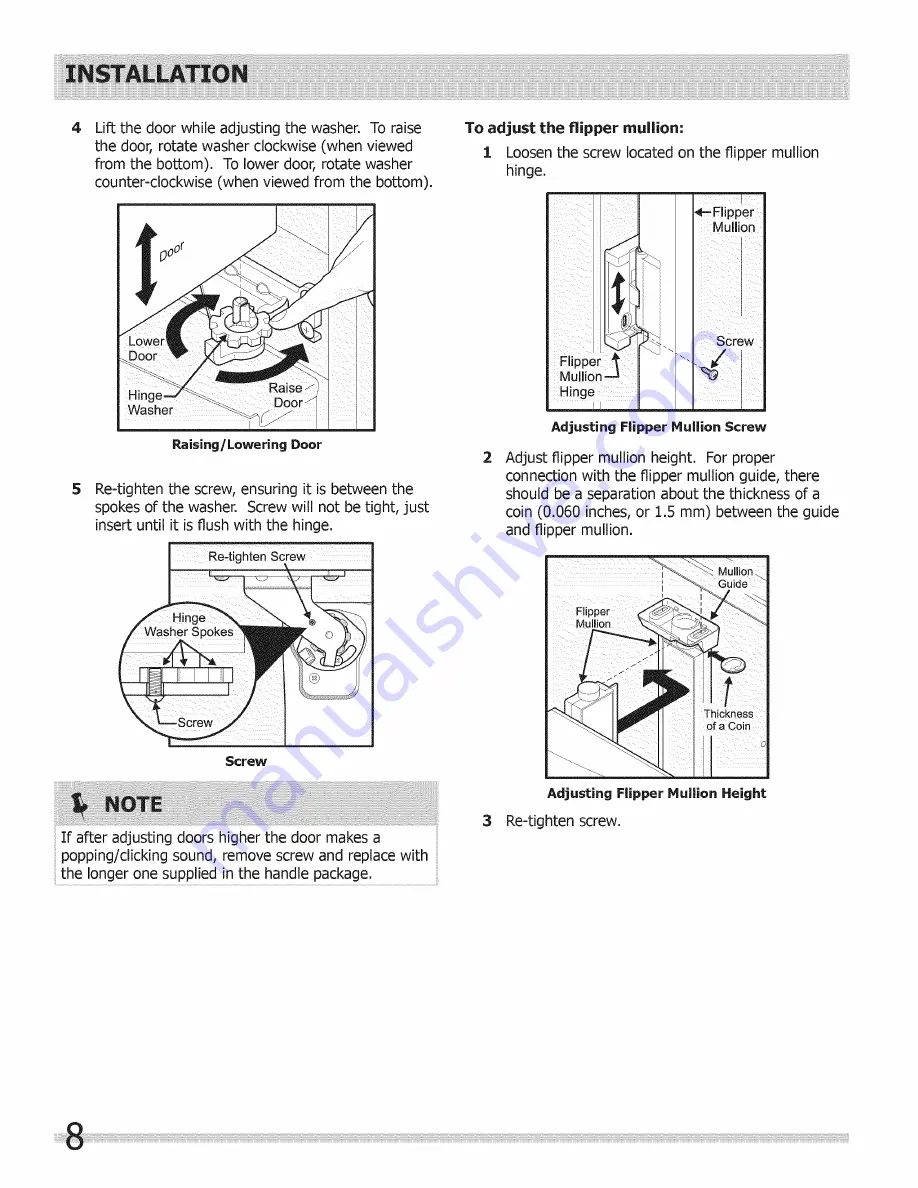 Frigidaire LGUB2642LF0 Use & Care Manual Download Page 8