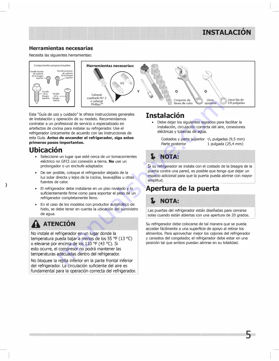 Frigidaire LGUB2642LF0 Use & Care Manual Download Page 37