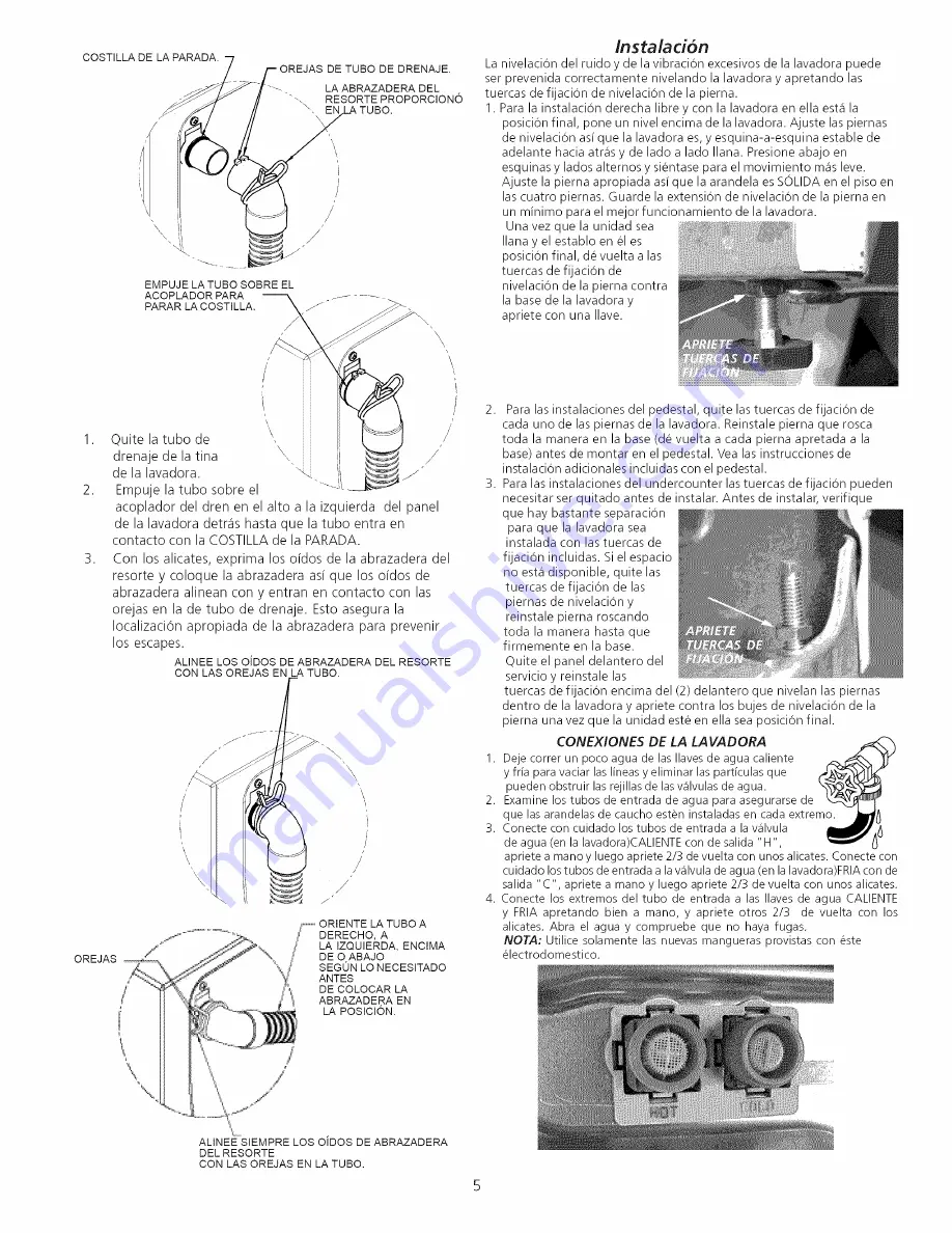 Frigidaire LTF2140ES1 Installation Instructions Manual Download Page 11