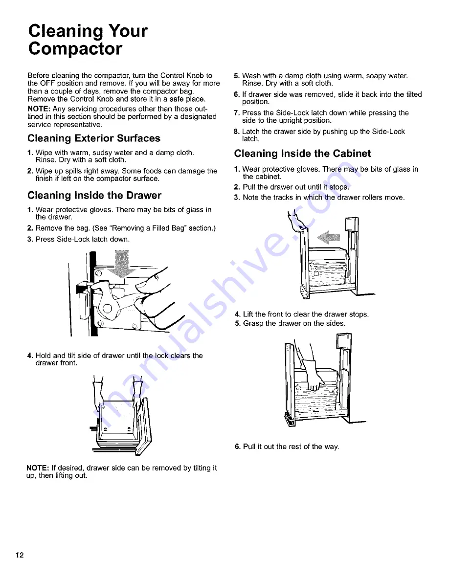 Frigidaire MTC500RBM3 Owner'S Manual Download Page 12