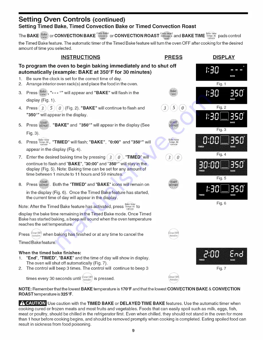 Frigidaire PGLEF385EC7 Guide Manual Download Page 9