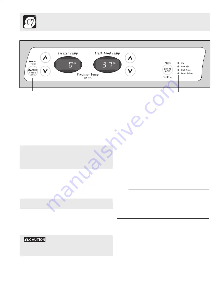 Frigidaire PHSC39EGS Use & Care Manual Download Page 9