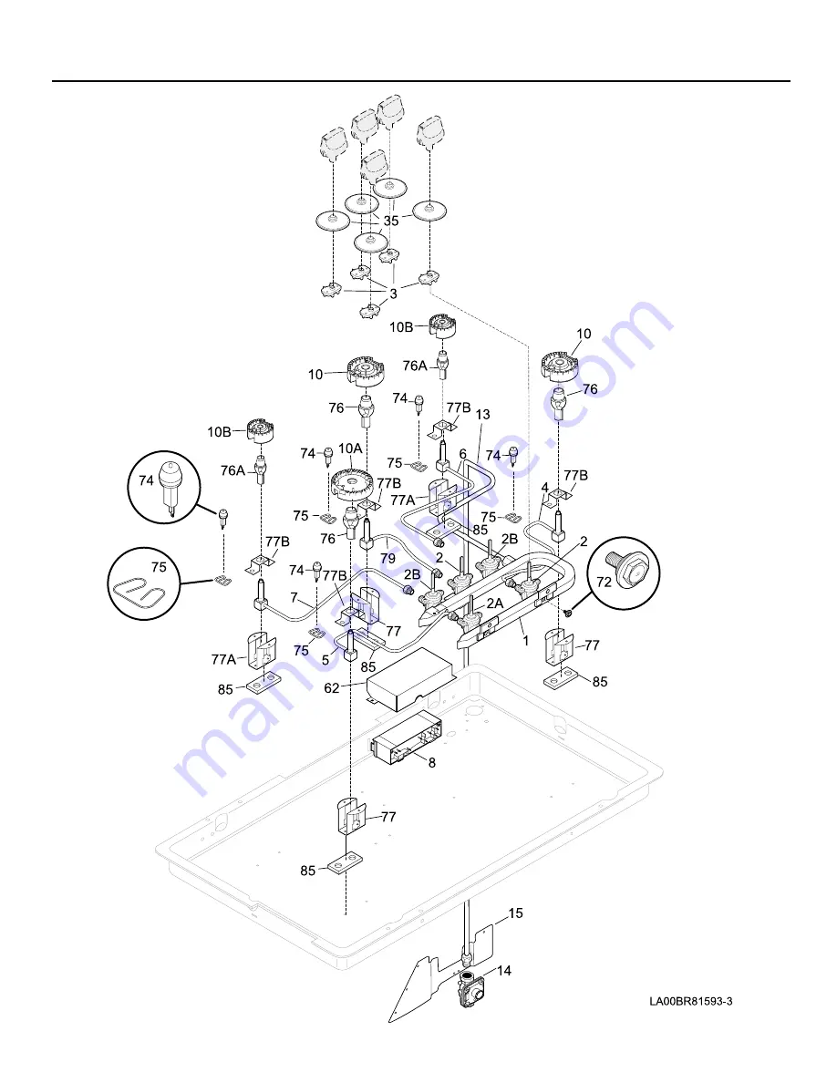 Frigidaire PLCF489A Factory Parts Catalog Download Page 4