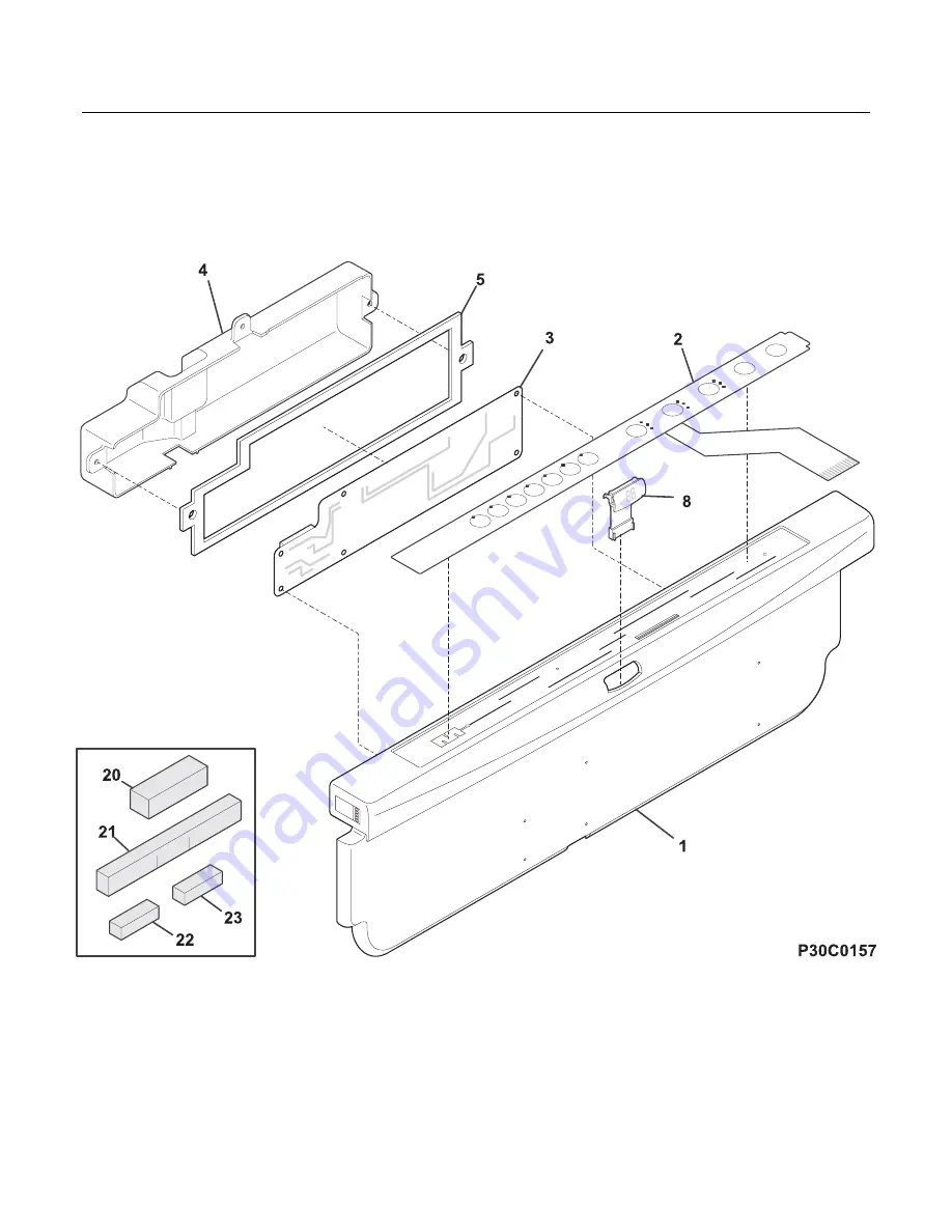 Frigidaire PLD4555RFC - Full Integrated Dishwasher Factory Parts Catalog Download Page 2