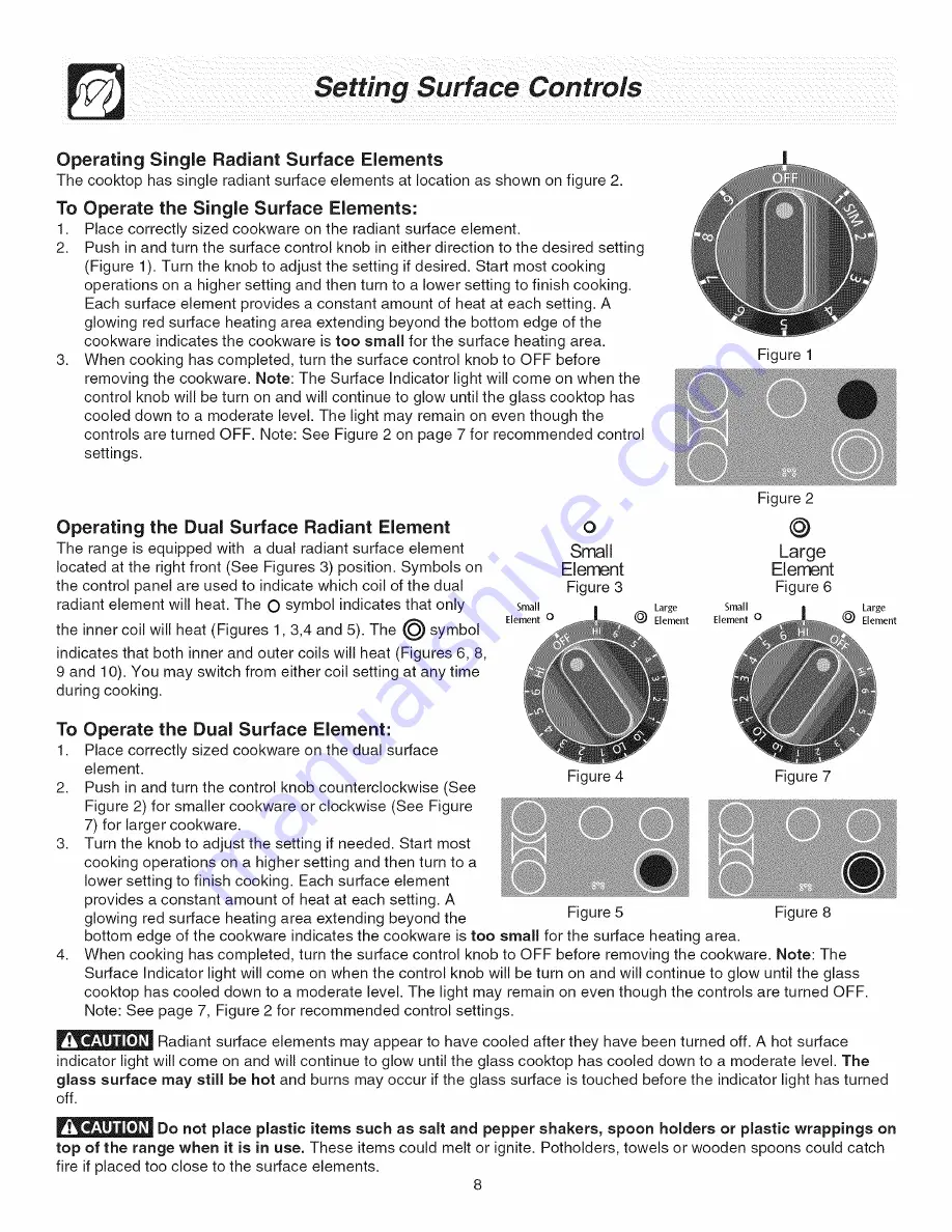 Frigidaire PLEF489GCA Guide Use & Care Manual Download Page 8