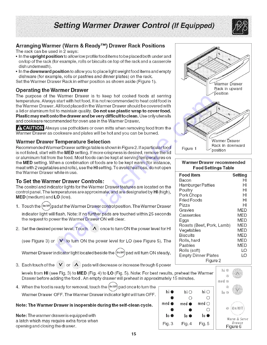 Frigidaire PLES389ECI Скачать руководство пользователя страница 15