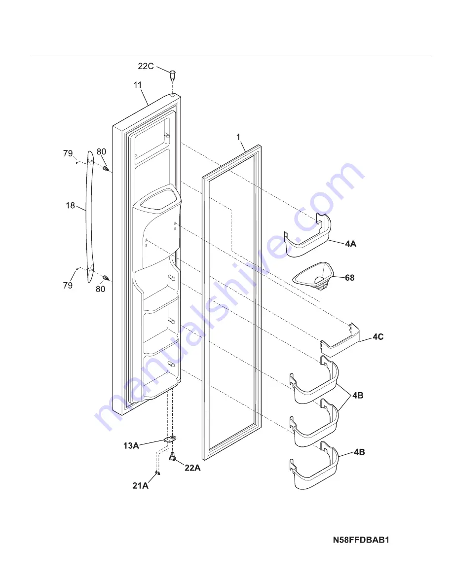 Frigidaire PLHS268ZC Factory Parts Catalog Download Page 2