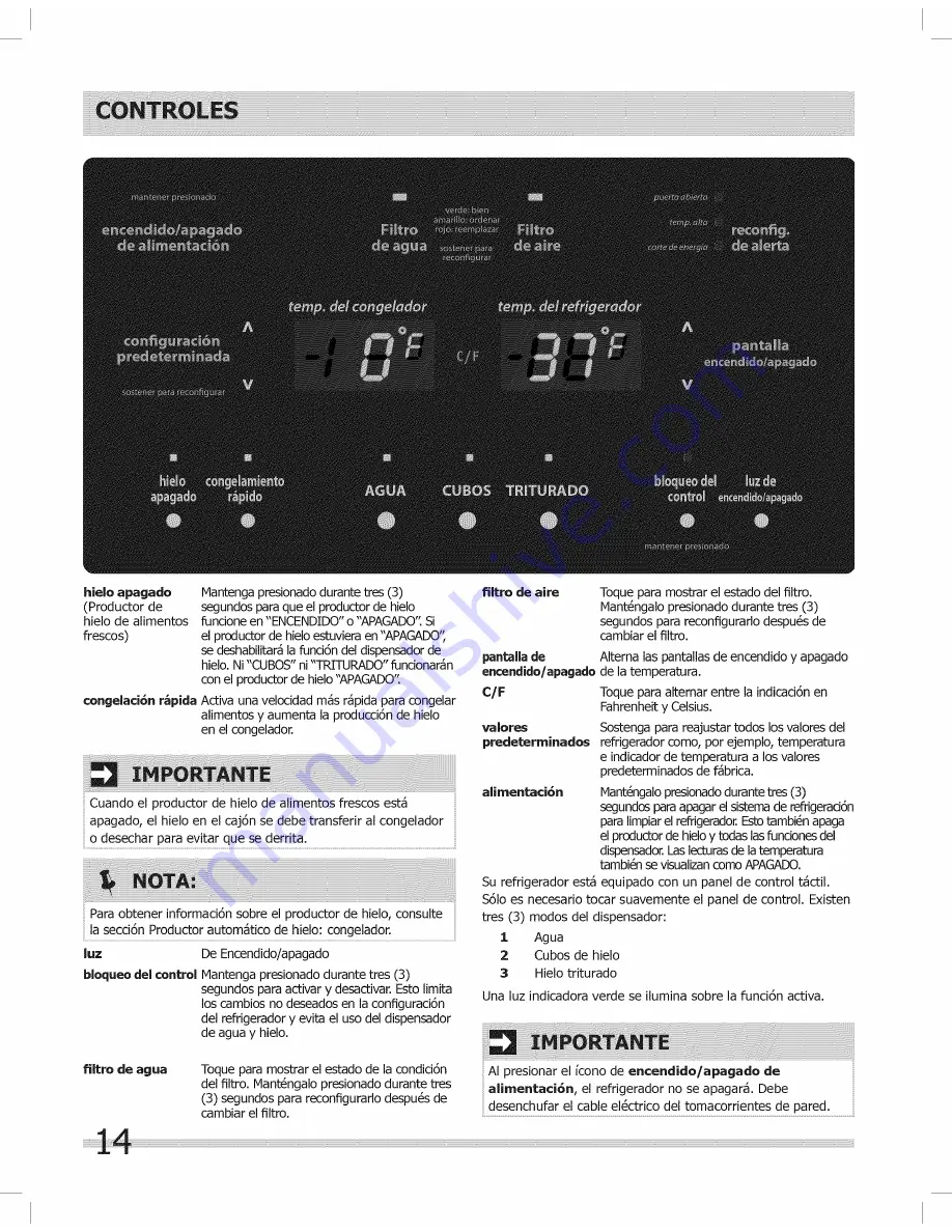 Frigidaire Refrigerator Use & Care Manual Download Page 46