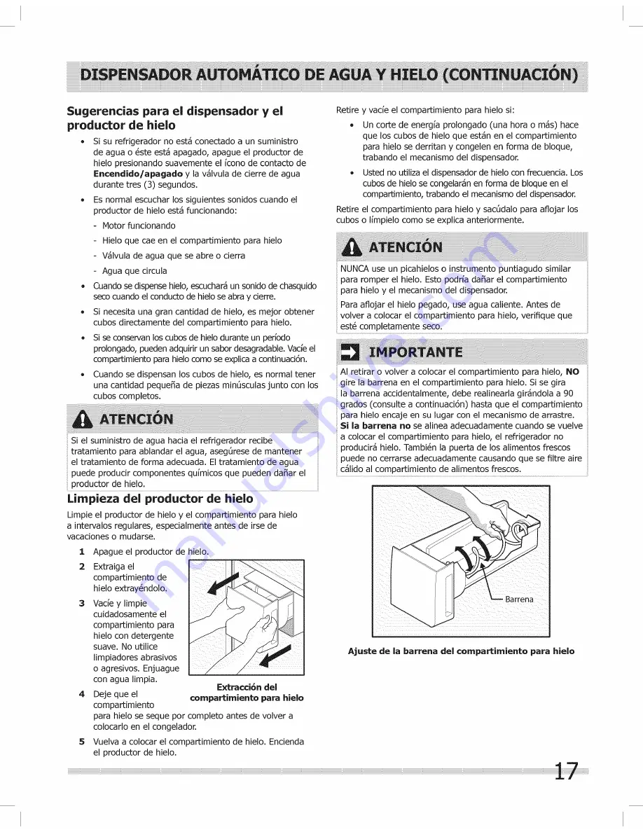 Frigidaire Refrigerator Use & Care Manual Download Page 49