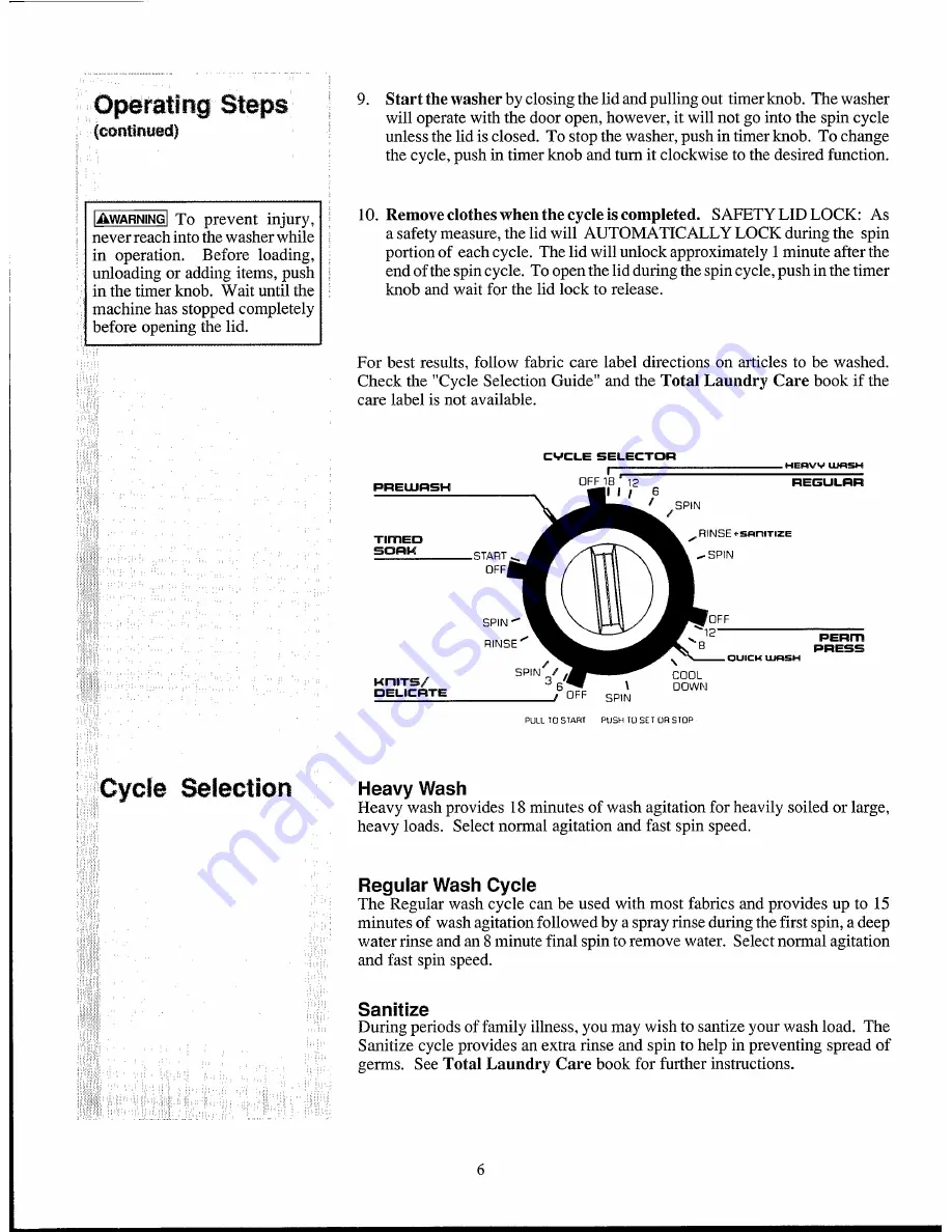 Frigidaire WIL Owner'S Manual Download Page 6