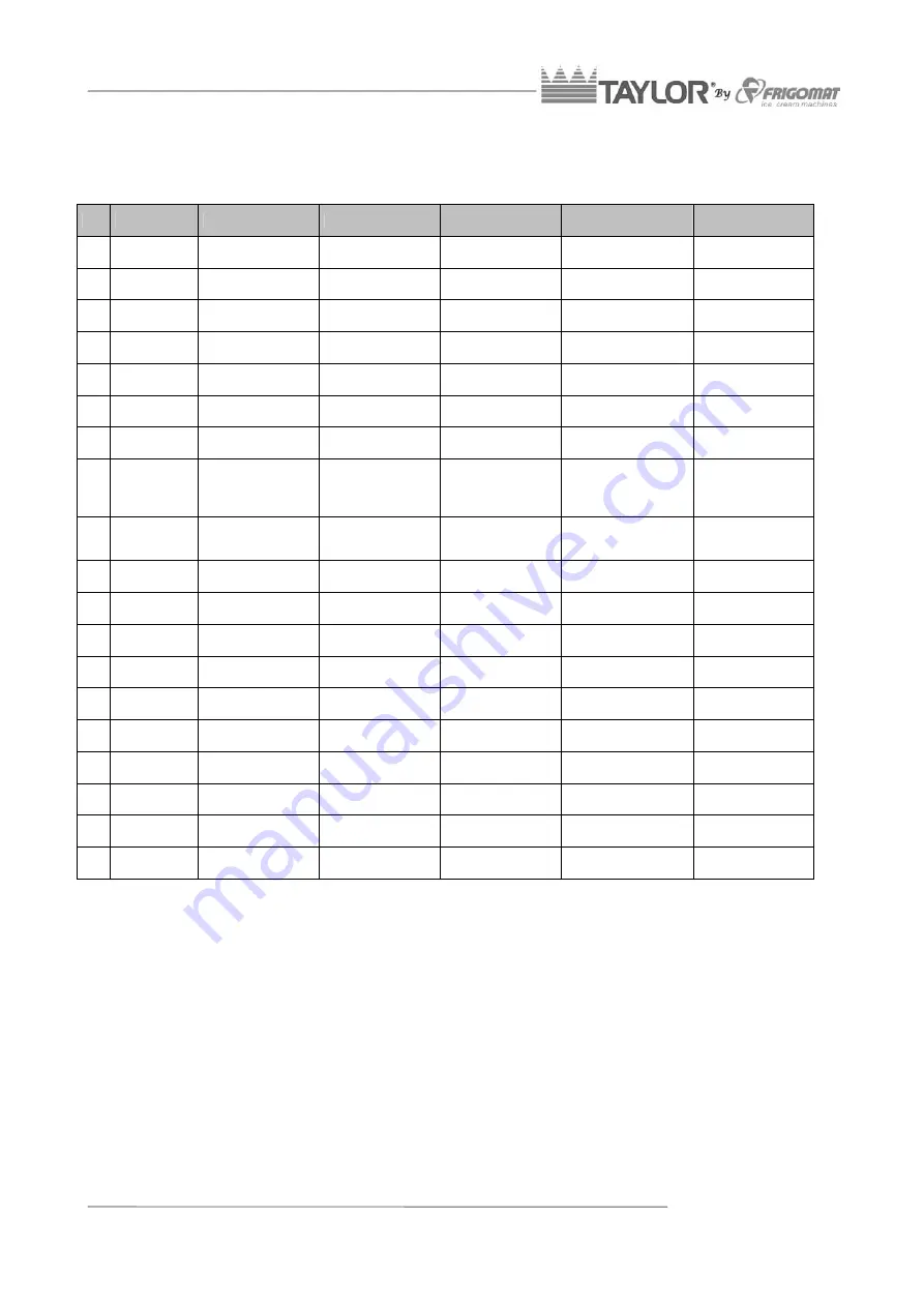 Frigomat TAYLOR IC135 Series Operatinginstructions And Maintenance Download Page 58