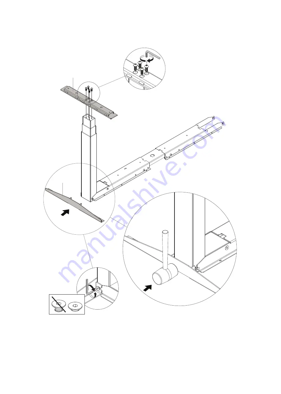 FRISKA Stockholm Bluetooth Corner Standing Desk Скачать руководство пользователя страница 15