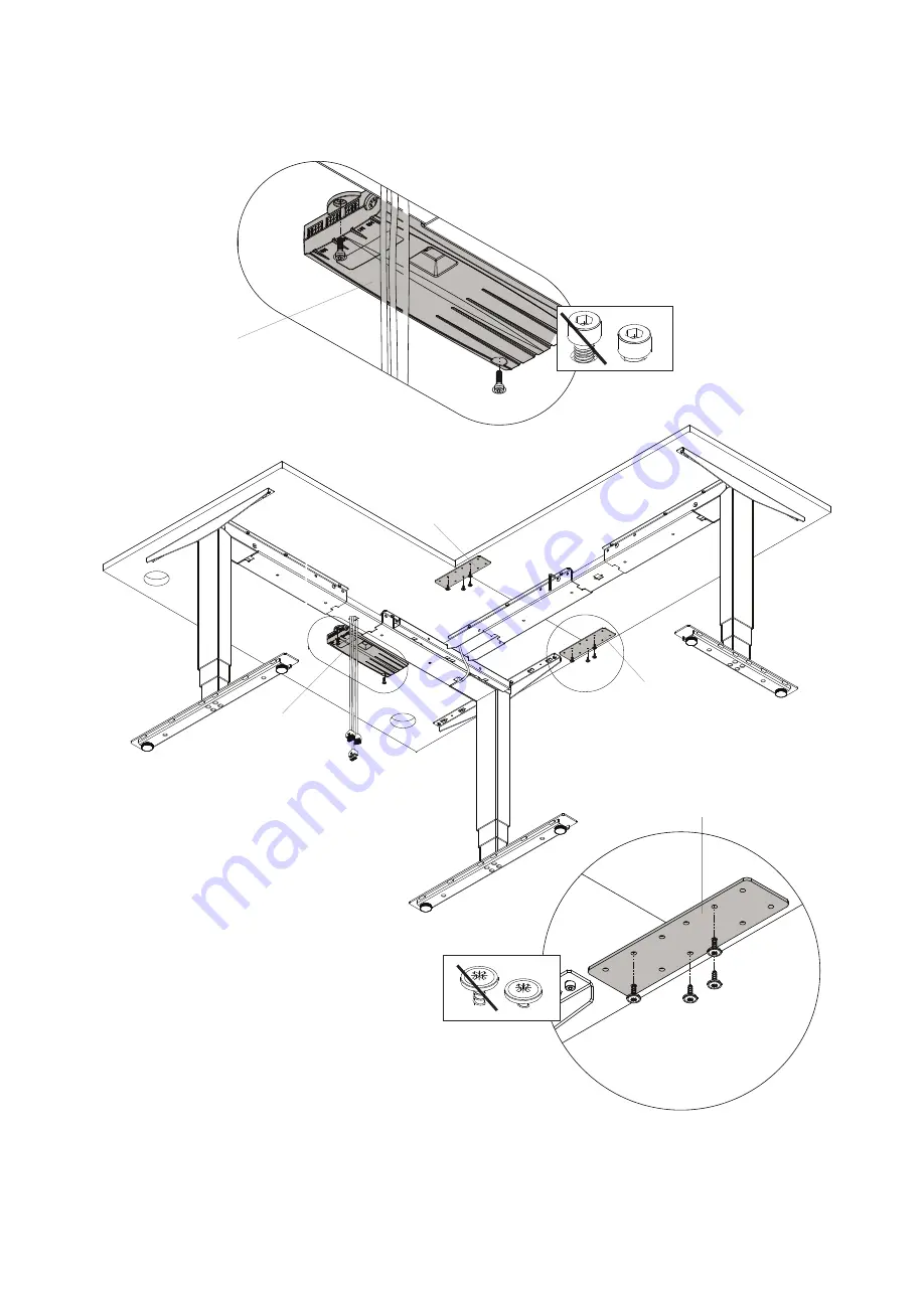 FRISKA Stockholm Bluetooth Corner Standing Desk Скачать руководство пользователя страница 23