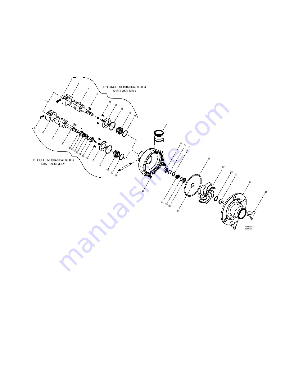 Fristam Pumps FP Series Скачать руководство пользователя страница 20