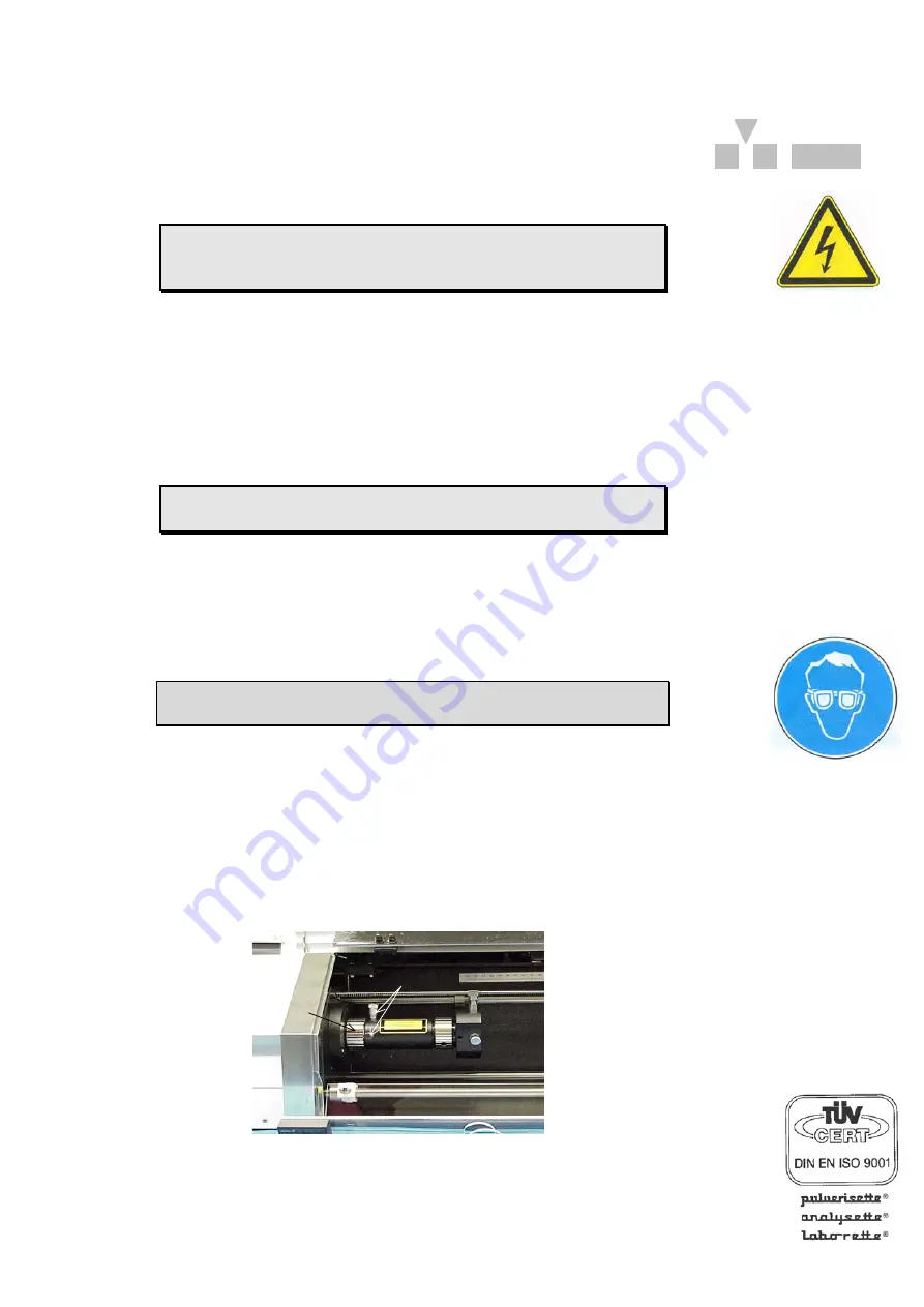 Fritsch analysette 22 ECONOMY Operating Manual Download Page 26