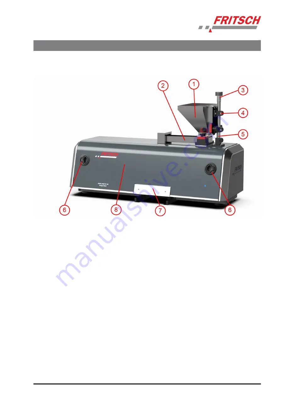 Fritsch ANALYSETTE 28 IMAGESIZER Operating Manual Download Page 7