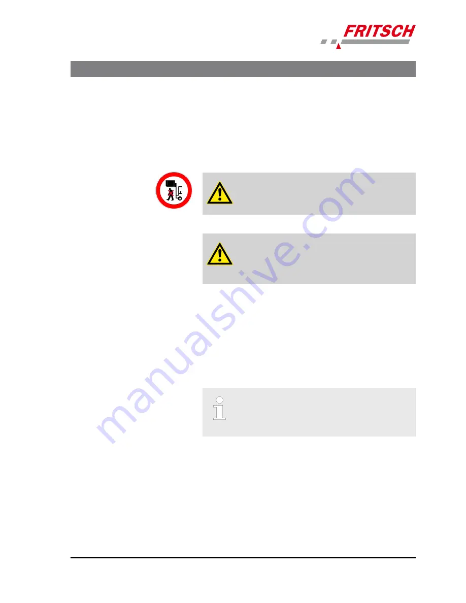 Fritsch premium PULVERISETTE 14 Operating Instructions Manual Download Page 19