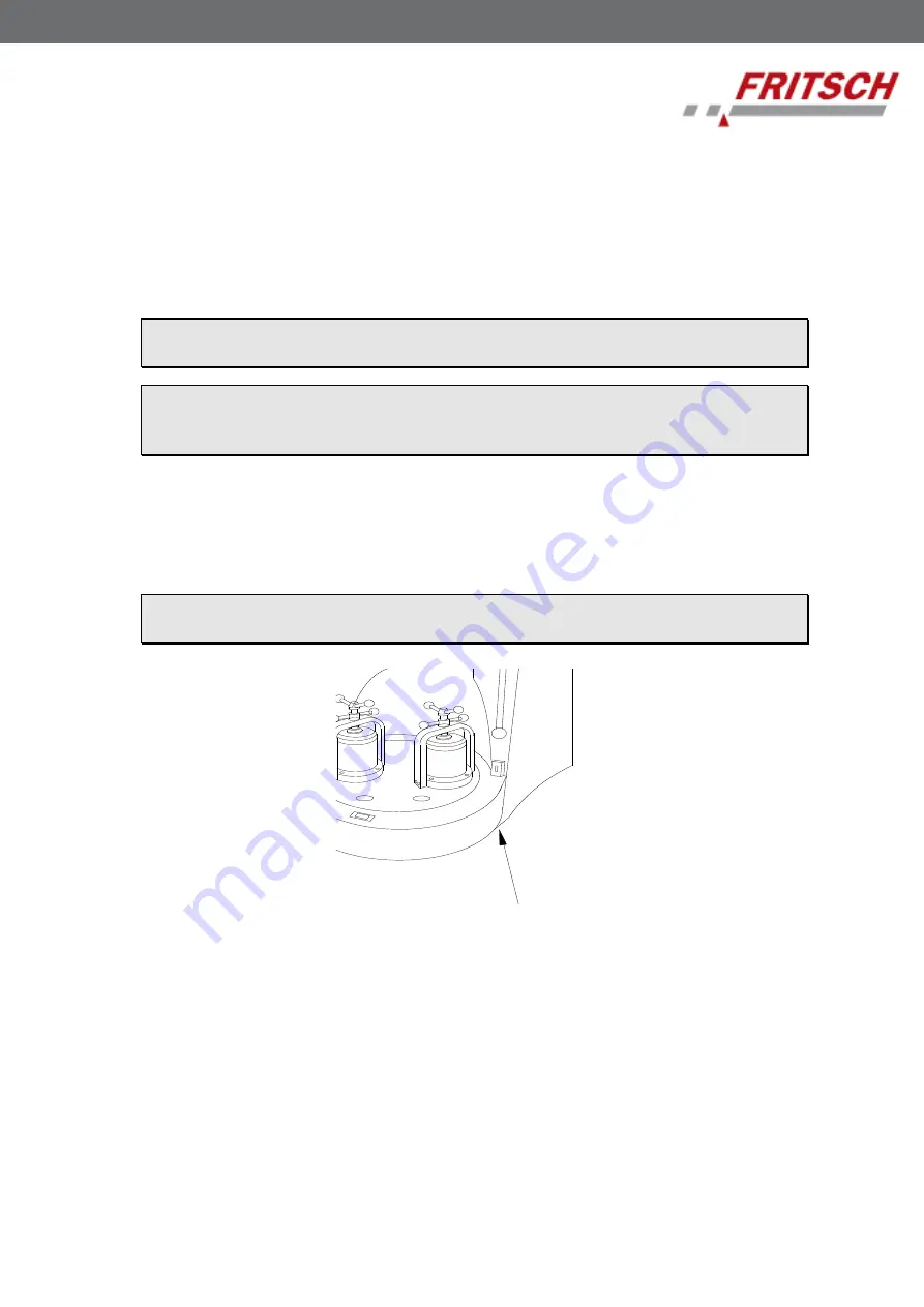 Fritsch PULVERISETTE 7 classic line Operating Manual Download Page 11