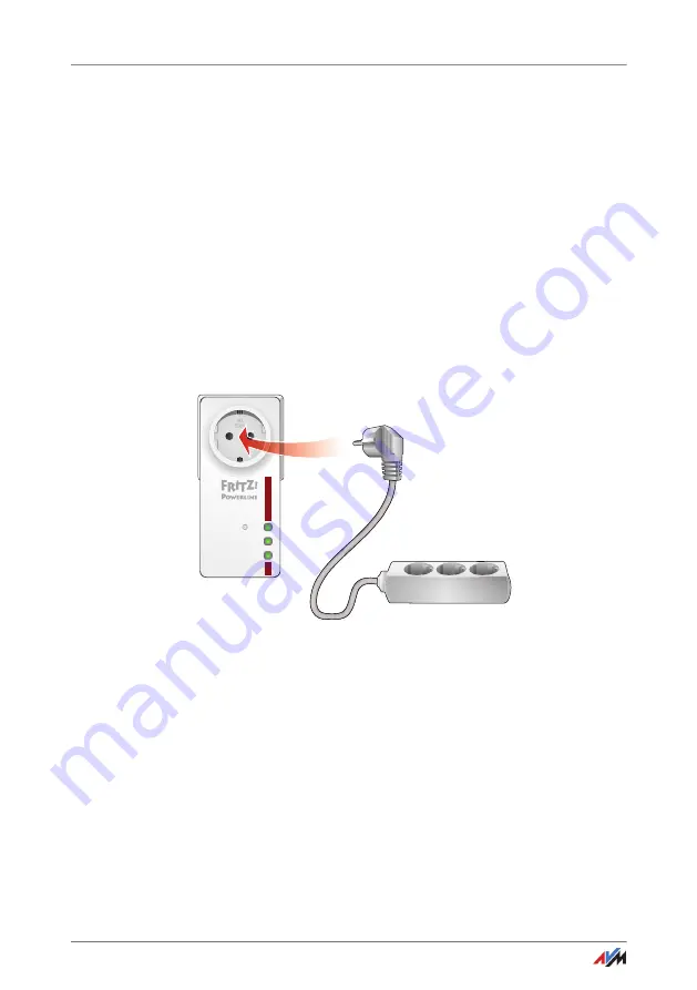 Fritz! POWERLINE 546E Connecting And Operating Download Page 12