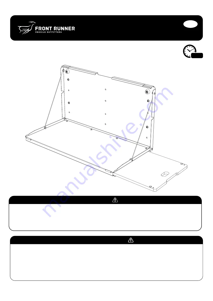 Front Runner MKII Quick Start Manual Download Page 1