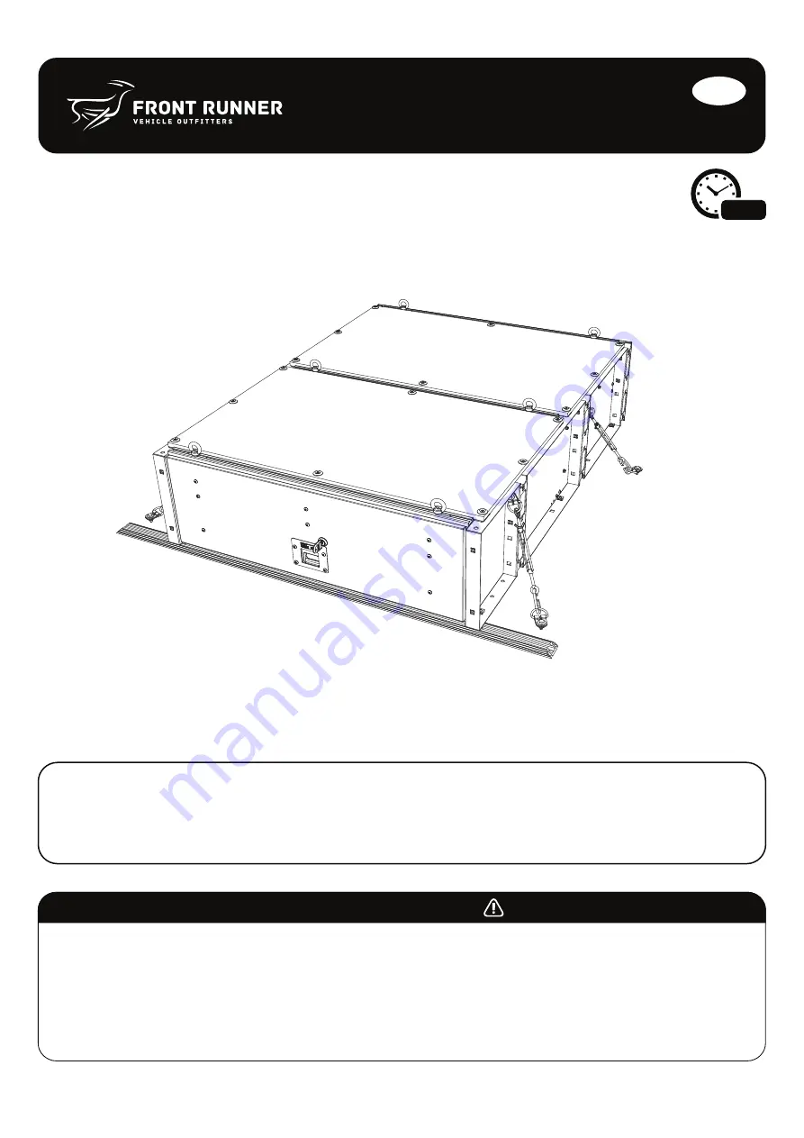 Front Runner SSDR012 Скачать руководство пользователя страница 1