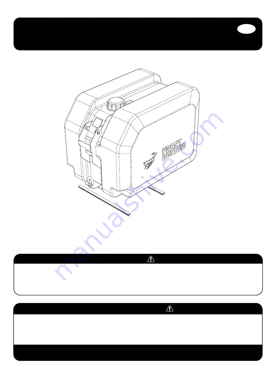 Front Runner WTAN030 Manual Download Page 1