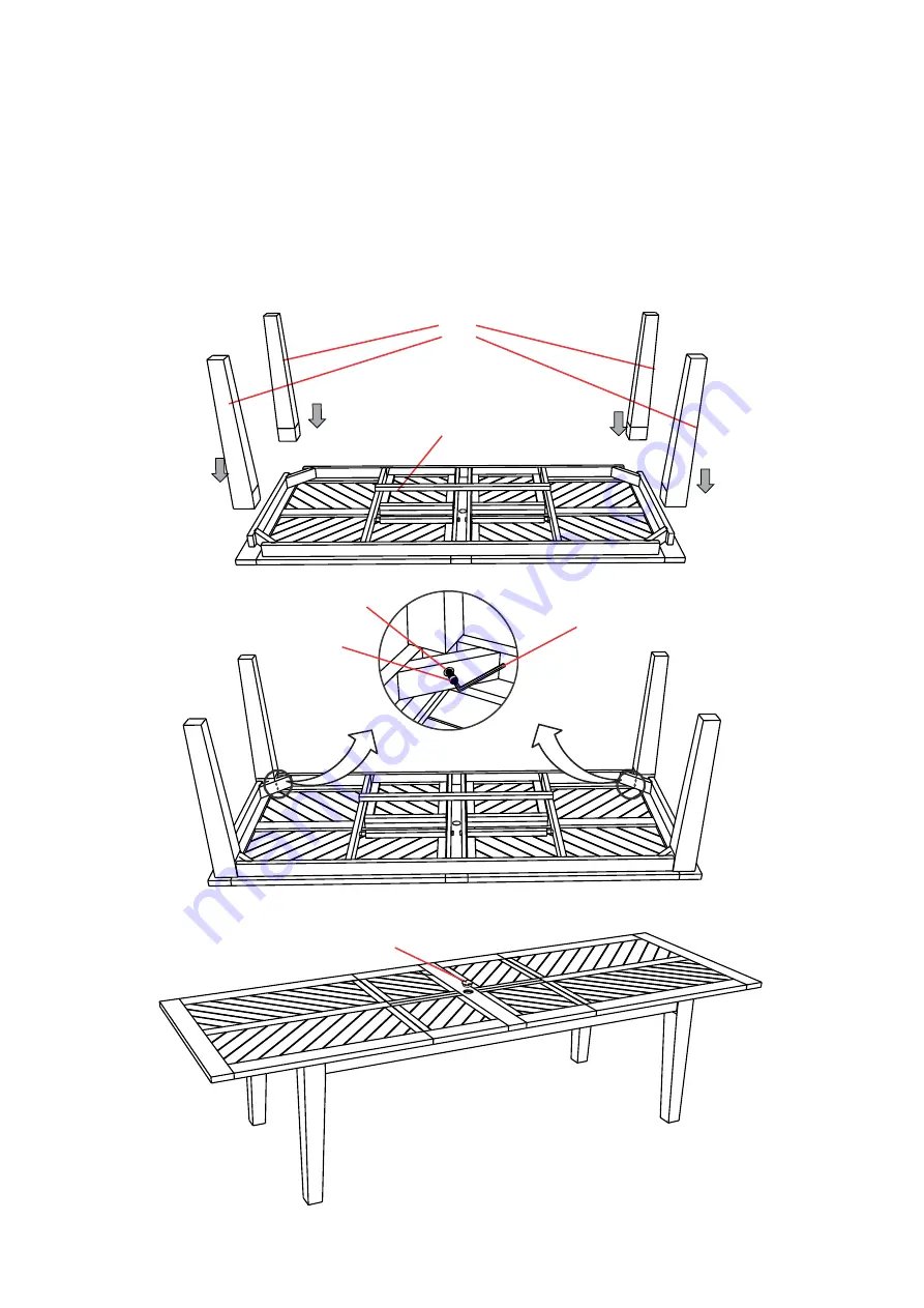 Frontgate Cheveron 166177 NAT Assembly Instructions Download Page 2