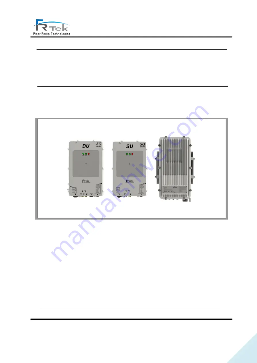 FRTek PrimAer 28 Operating Manual Download Page 1