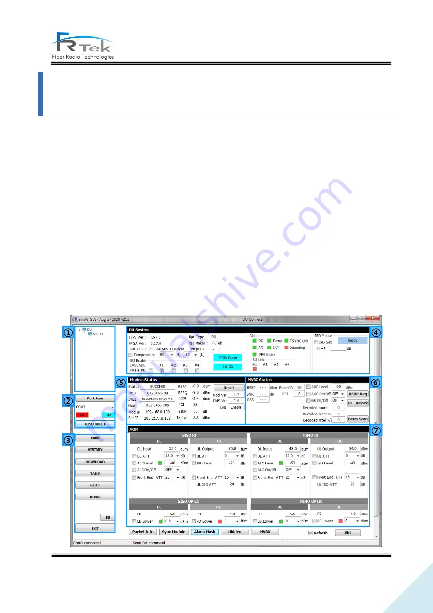 FRTek PrimAer 28 Operating Manual Download Page 55