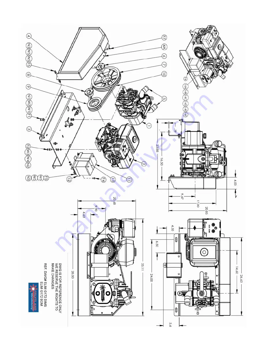 Fruitland RCF 1200 Operation And Maintenance Download Page 36