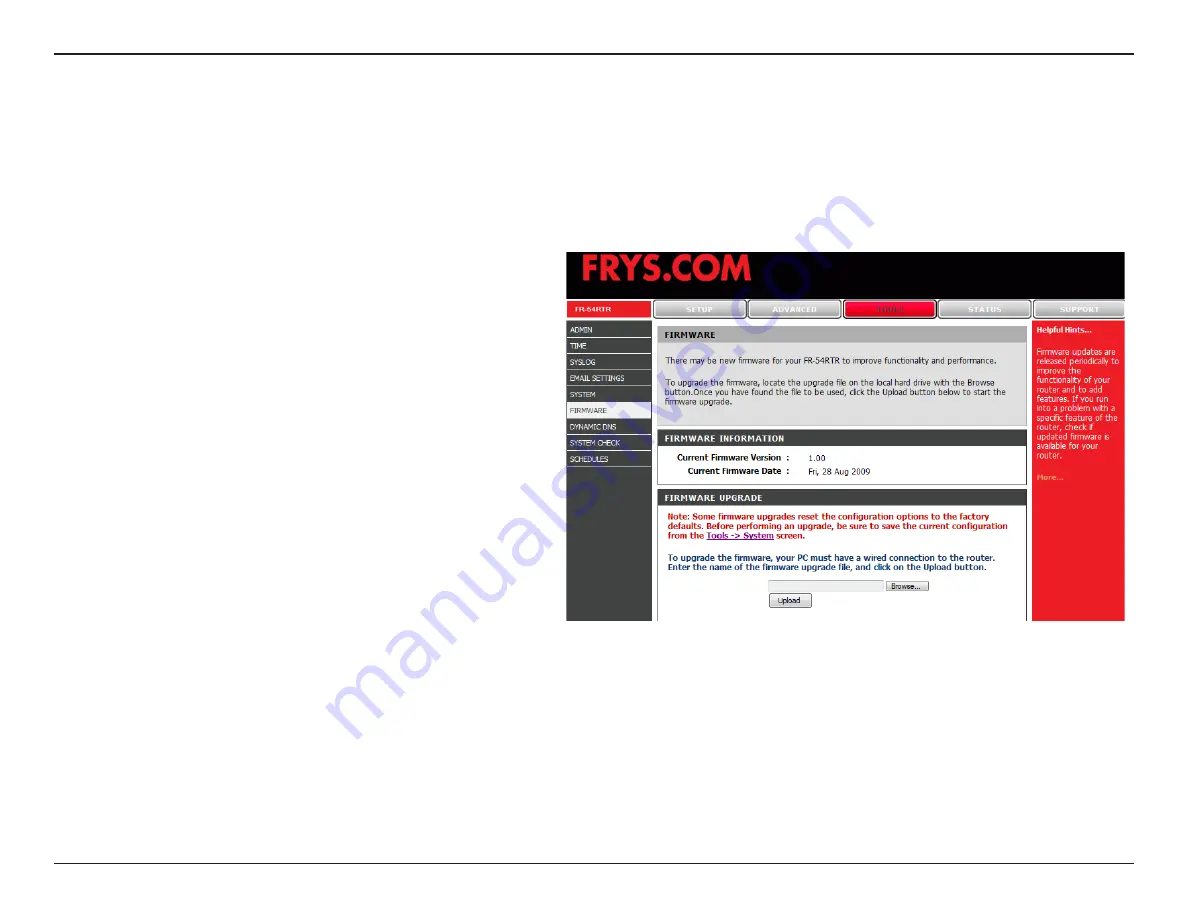 Fry's Electronics FR-54RTR User Manual Download Page 57