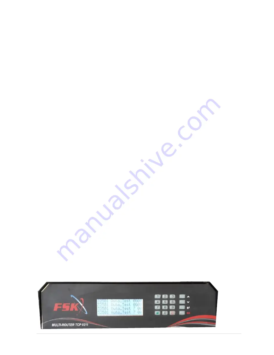 FSK TCP 0211 Installation & Operation Manual Download Page 5