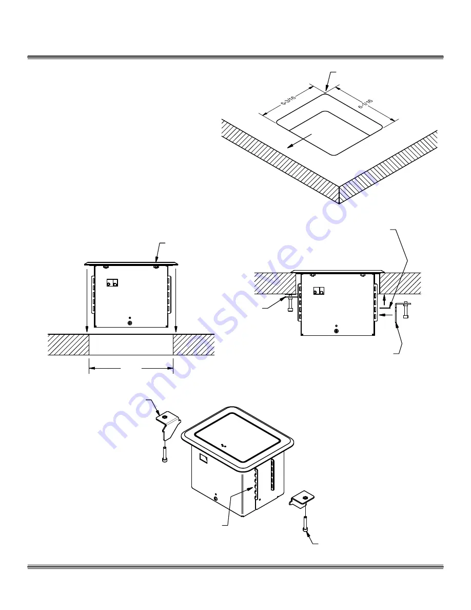 FSR TB-CHRG Installation Instructions Download Page 1