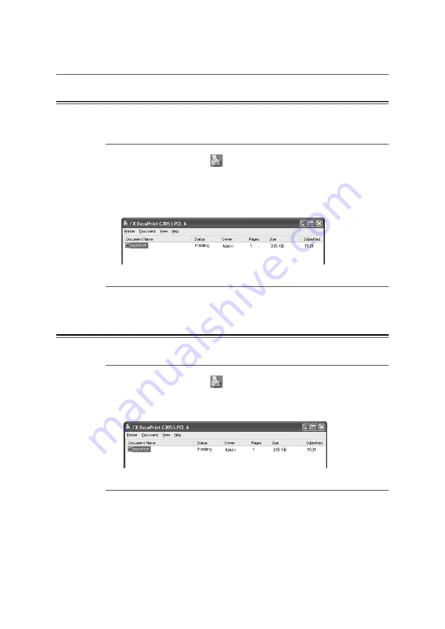 Fuji Xerox DocuPrint C3055 DX User Manual Download Page 41