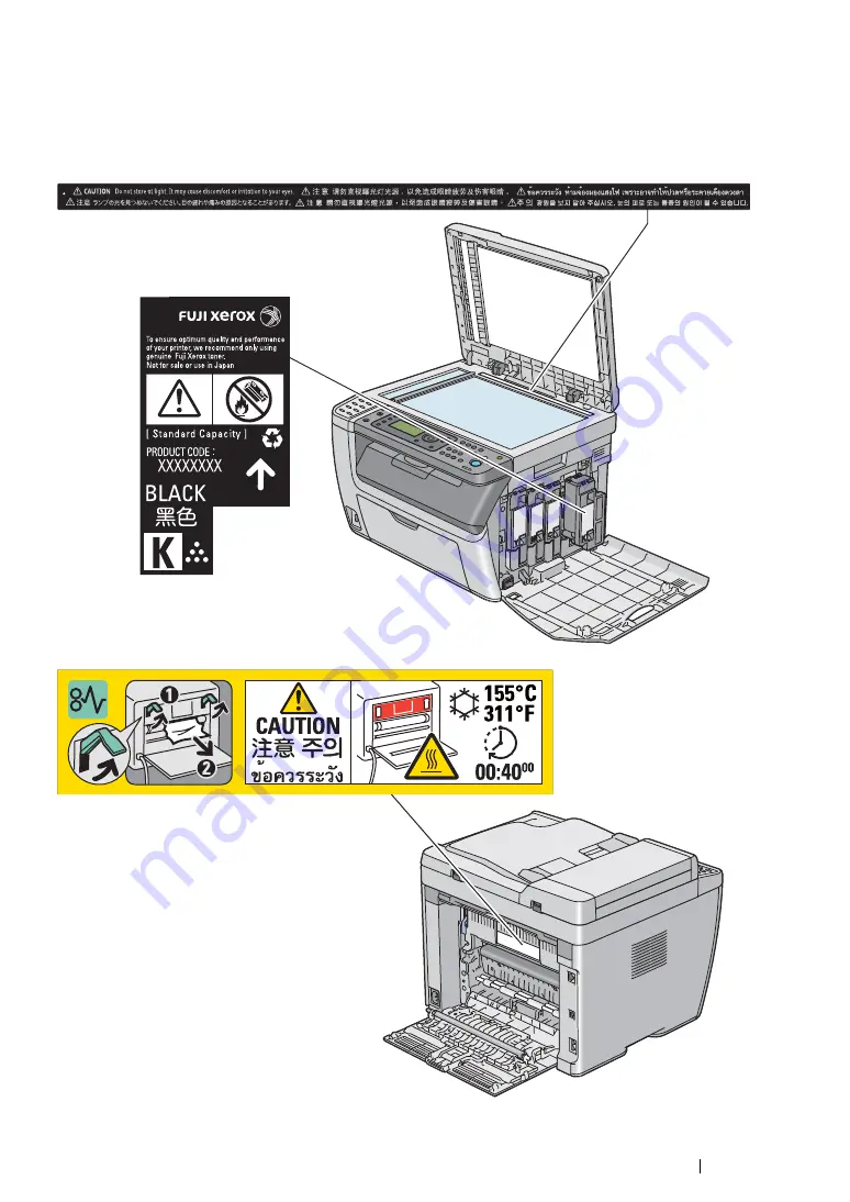 Fuji Xerox DocuPrint CM215 b Скачать руководство пользователя страница 25