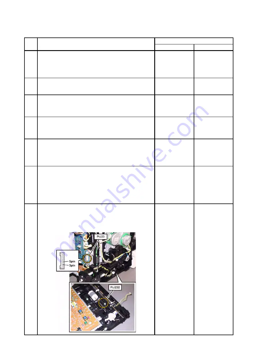 Fuji Xerox DocuPrint CM305 df Service Manual Download Page 155