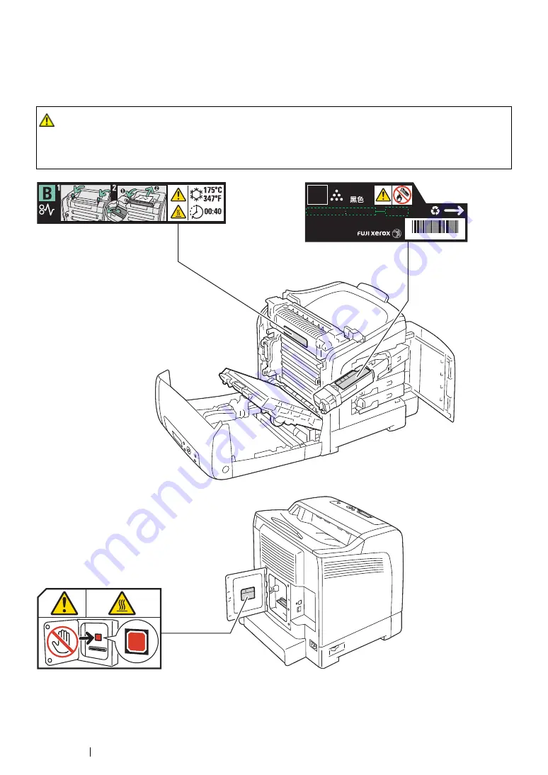 Fuji Xerox DocuPrint CP305 d Скачать руководство пользователя страница 22