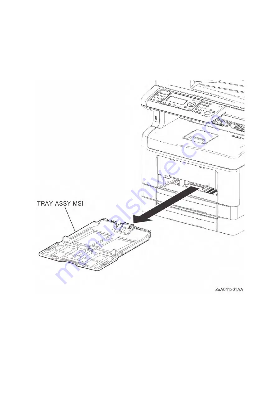 Fuji Xerox DocuPrint M355df Service Manual Download Page 255