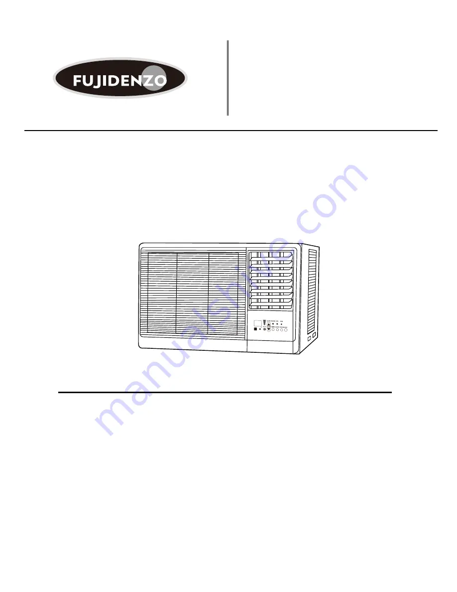 FUJIDENZO IWAR-2910 Скачать руководство пользователя страница 1