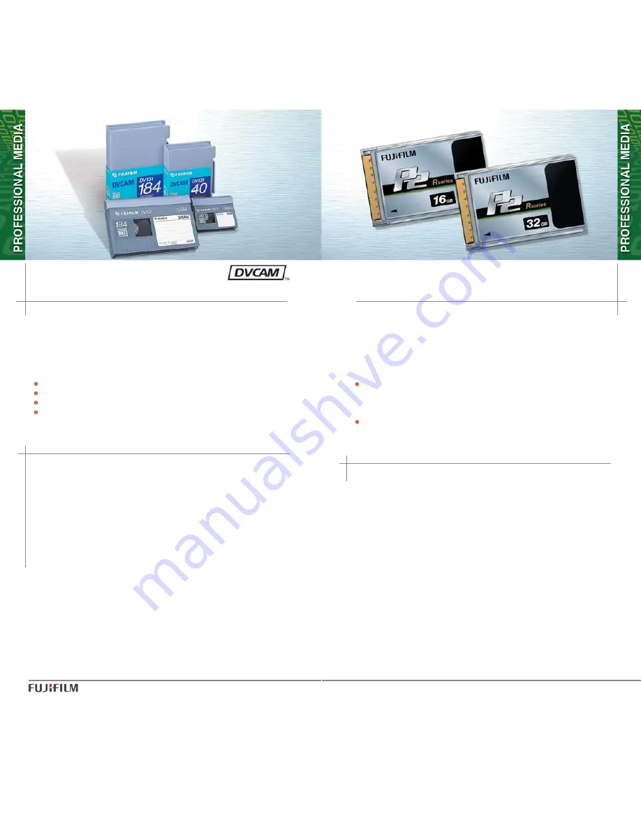 FujiFilm DATA STORAGE MEDIA Product Manual Download Page 11