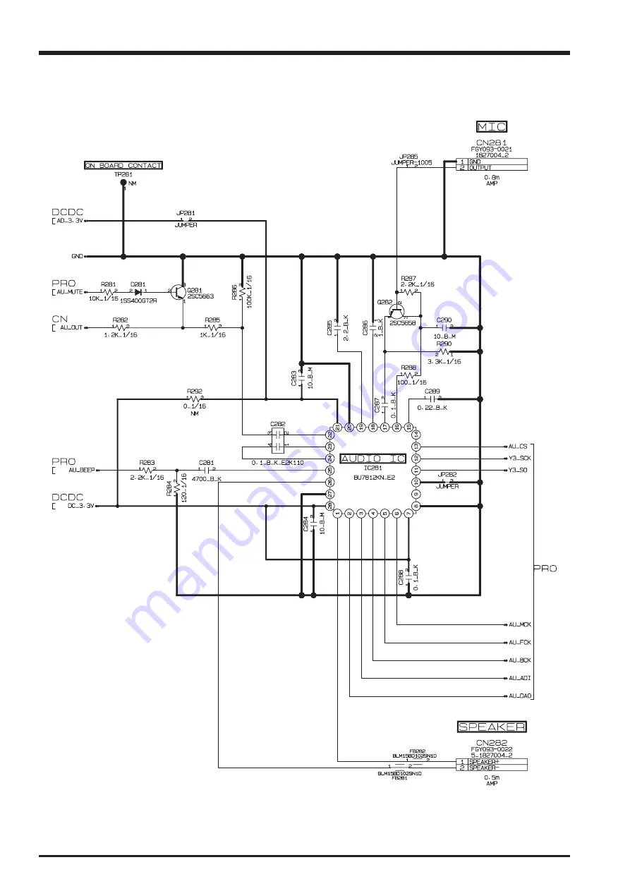 FujiFilm FinePix S5200 Service Manual Download Page 40