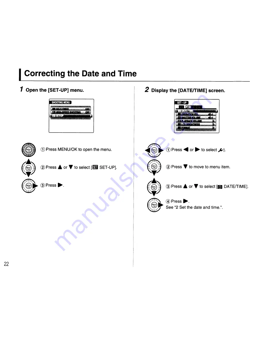 FujiFilm Finepix S8100 fd Basic Manual Download Page 22