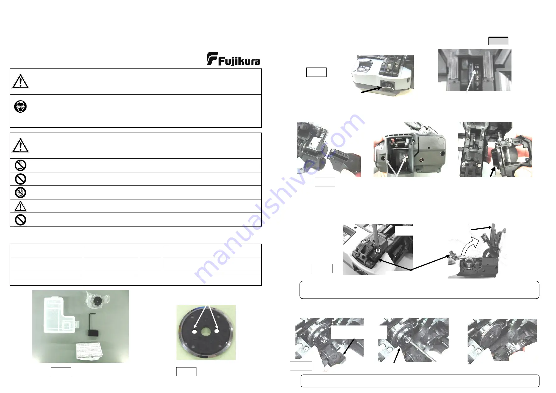 Fujikura CB-08 Quick Start Manual Download Page 1