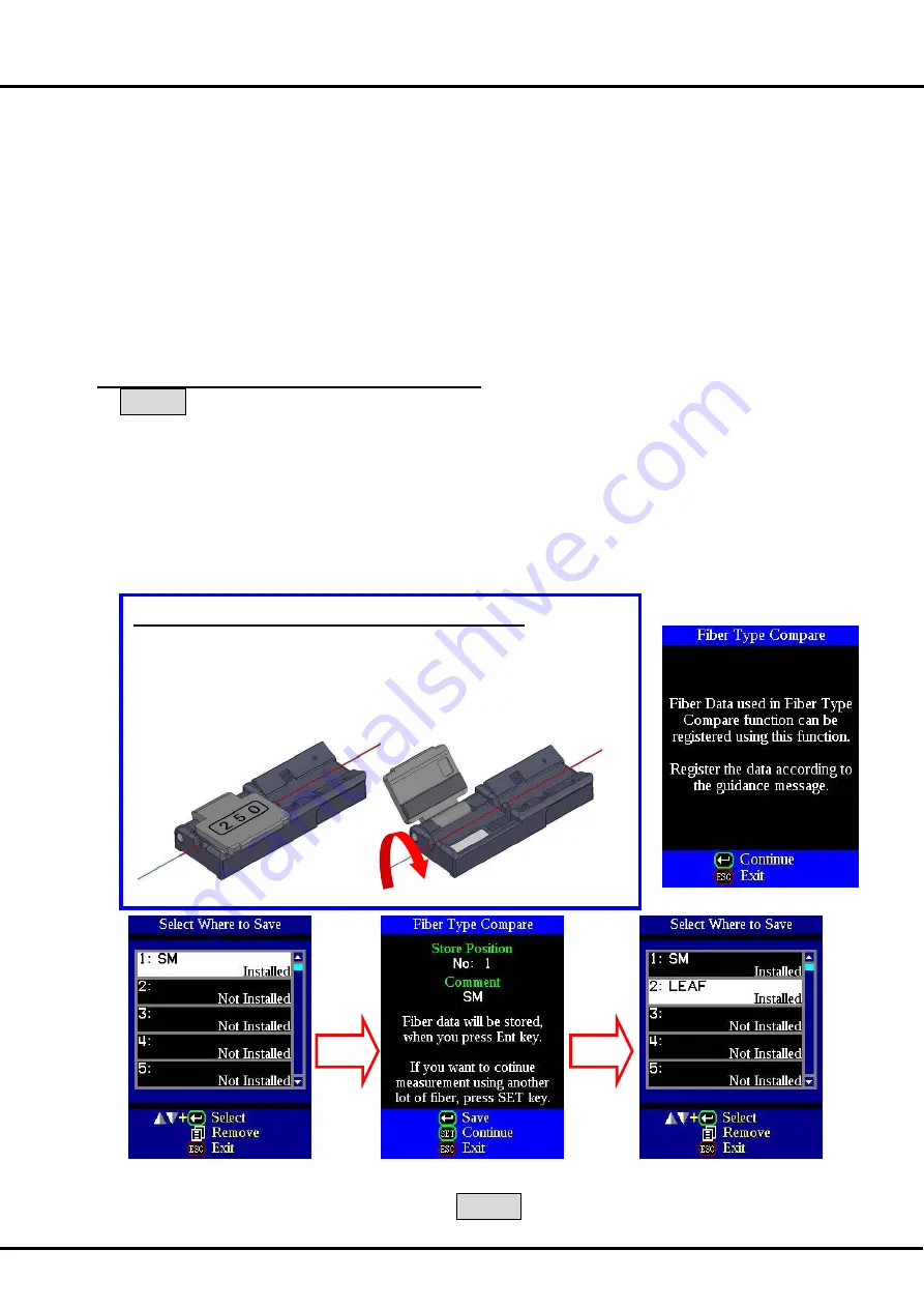 Fujikura FSM-100M Instruction Manual Download Page 57