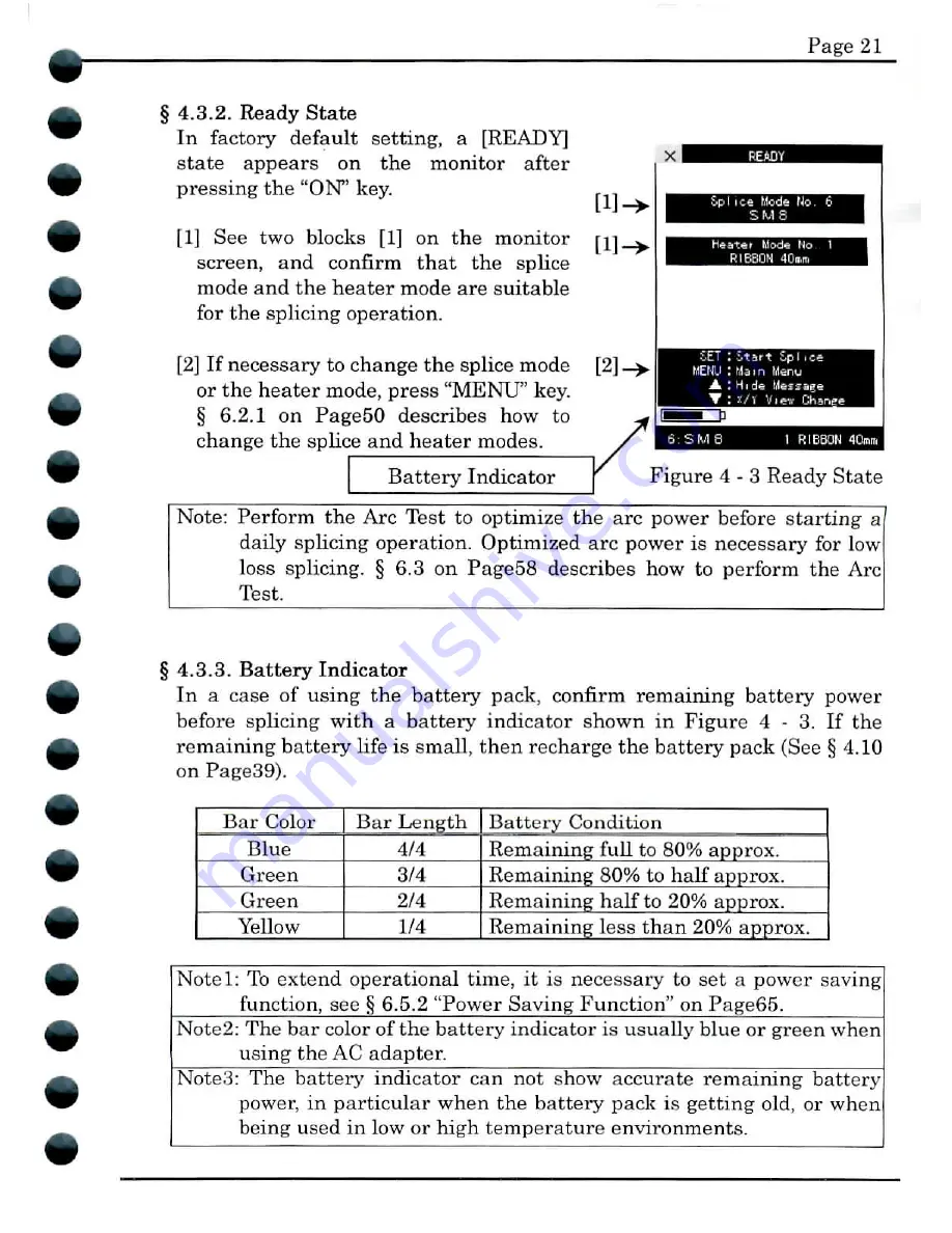 Fujikura FSM-30R Instruction Manual Download Page 23